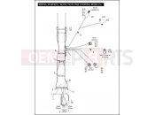 Harley-Davidson 2011 TOURING ELECTRA GLIDE CLASSIC  - FLHTC 103 WIRING HARNESS, MAIN, NON-ABS (FAIRING MODELS) (2 OF 6)