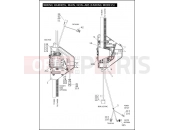 Harley-Davidson 2011 TOURING ELECTRA GLIDE CLASSIC  - FLHTC 103 WIRING HARNESS, MAIN, NON-ABS (FAIRING MODELS) (4 OF 6)