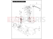 Harley-Davidson 2011 VRSC V-ROD MUSCLE  - VRSCF 105 FUEL TANK & FUEL MODULE