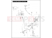 Harley-Davidson 2010 CVO/CUSTOM CVO FAT BOB  - FXDFSE2 FUEL PUMP, SENDER, TOP PLATE