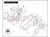Harley-Davidson 2010 CVO/CUSTOM CVO FAT BOB  - FXDFSE2 PRIMARY HOUSING