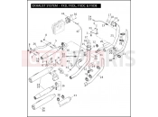 Harley-Davidson 2010 DYNA DYNA WIDE GLIDE  - FXDWG EXHAUST SYSTEM - FXD, FXDL, FXDC & FXDB