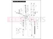 Harley-Davidson 2010 SOFTAIL HERITAGE SOFTAIL CLASSIC  - FLSTC FRONT FORK - FXST & FXSTC
