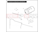 Harley-Davidson 2010 SOFTAIL SOFTAIL STANDARD  - FXST EVAPORATIVE EMISSIONS COMPONENTS