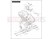 HARLEY-DAVIDSON SOFTAIL CUSTOM  - FXSTC ENGINE MOUNTS