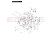 Harley-Davidson 2010 TOURING ELECTRA GLIDE CLASSIC  - FLHTC FRAME & JIFFY STAND