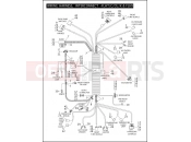 Harley-Davidson 2010 TOURING ELECTRA GLIDE CLASSIC  - FLHTC WIRING HARNESS - INTERCONNECT - FLHT, FLHTC, FLHTCU, FLHTK & FLHX