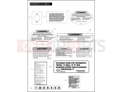 Harley-Davidson 2010 TOURING ULTRA CLASSIC  - FLHTCU WARNINGS & LABELS