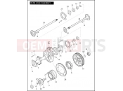 Harley-Davidson 2010 TRIKE TRI GLIDE ULTRA CLASSIC  - FLHTCUTG REAR AXLE ASSEMBLY