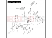 Harley-Davidson 2010 VRSC VRSCAW V-ROD  - VRSCAW FRONT TURN SIGNALS