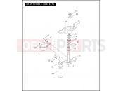 FRONT FORK - BRACKETS - Harley-Davidson CVO ULTRA CLASSIC - FLHTCUSE4 2009