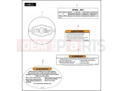 Harley-Davidson 2009 CVO/CUSTOM CVO FAT BOB  - FXDFSE LABELS