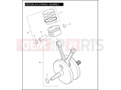 Harley-Davidson 2009 CVO/CUSTOM CVO FAT BOB  - FXDFSE PISTONS & FLYWHEEL ASSEMBLY