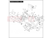 Harley-Davidson 2009 DYNA DYNA FAT BOB  - FXDF EXHAUST SYSTEM - FXDF