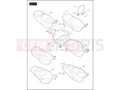 Harley-Davidson 2009 SIDECAR FLHT SIDECAR  - SIDECAR FOR FLHT SEATS