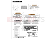 Harley-Davidson 2009 SIDECAR FLHT SIDECAR  - SIDECAR FOR FLHT WARNINGS & LABELS