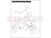 Harley-Davidson 2009 SIDECAR FLHTC SIDECAR  - SIDECAR FOR FLHTC WINDSHIELD, FAIRING & HEADLAMPS - FLTR