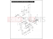 Harley-Davidson 2009 SOFTAIL NIGHT TRAIN  - FXSTB FORK ROCKERS & CALIPER MOUNTING - FLSTSB