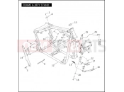 Harley-Davidson 2009 SOFTAIL NIGHT TRAIN  - FXSTB FRAME & JIFFY STAND
