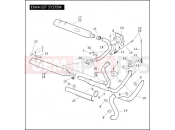EXHAUST SYSTEM - Harley-Davidson ROAD KING - FLHR 2009
