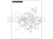 Harley-Davidson 2009 TOURING ELECTRA GLIDE STANDARD  - FLHT FRAME & JIFFY STAND