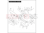 Harley-Davidson 2009 VRSC VRSCAW V-ROD  - VRSCAW EXHAUST SYSTEM - VRSCAW