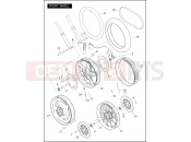 Harley-Davidson 2009 VRSC VRSCAW V-ROD  - VRSCAW FRONT WHEEL