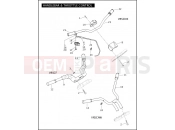 Harley-Davidson 2009 VRSC VRSCAW V-ROD  - VRSCAW HANDLEBAR & THROTTLE CONTROL