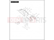 Harley-Davidson 2009 VRSC VRSCDX NIGHT ROD SPECIAL  - VRSCDX REAR FENDER