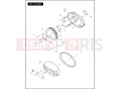 AIR CLEANER - Harley-Davidson CVO ULTRA CLASSIC - FLHTCUSE3 2008