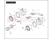 INSTRUMENTS - Harley-Davidson CVO ULTRA CLASSIC - FLHTCUSE3 2008