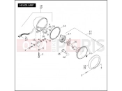Harley-Davidson 2008 CVO/CUSTOM CVO DYNA  - FXDSE2 HEADLAMP