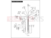 Harley-Davidson 2008 CVO/CUSTOM CVO DYNA  - FXDSE2 WIRING HARNESS, MAIN