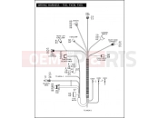Harley-Davidson 2008 DYNA DYNA LOW RIDER  - FXDL WIRING HARNESS - FXD, FXDB, FXDL