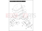 Harley-Davidson 2008 SIDECAR FLHT SIDECAR  - SIDECAR FOR FLHT WINDSHIELD, FAIRING & HEADLAMPS - FLTR