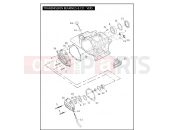 Harley-Davidson 2008 SIDECAR FLHTC SIDECAR  - SIDECAR FOR FLHTC TRANSMISSION BEARINGS & COVERS