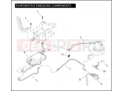 Harley-Davidson 2008 SIDECAR FLHX SIDECAR  - SIDECAR FOR FLHX EVAPORATIVE EMISSIONS COMPONENTS