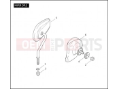 Harley-Davidson 2008 SIDECAR FLHX SIDECAR  - SIDECAR FOR FLHX MIRRORS