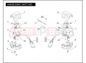 Harley-Davidson 2008 SOFTAIL SOFTAIL CUSTOM  - FXSTC HANDLEBAR SWITCHES