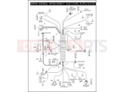 Harley-Davidson 2008 TOURING ELECTRA GLIDE CLASSIC  - FLHTC WIRING HARNESS - INTERCONNECT - FLHT, FLHTC, FLHTCU & FLHX