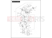 Harley-Davidson 2008 VRSC VRSCAW W/ABS  - VRSCAWA THROTTLE BODY
