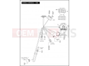 Harley-Davidson 2008 VRSC VRSCAW W/ABS  - VRSCAWA WIRING HARNESS - ABS (CONTINUED)