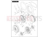 Harley-Davidson 2008 VRSC VRSCAW W/ABS  - VRSCAWA 105 FRONT WHEEL