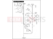 Harley-Davidson 2008 VRSC VRSCAW W/ABS  - VRSCAWA 105 WIRING HARNESS - ABS (CONTINUED)