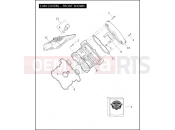 Harley-Davidson 2008 VRSC VRSCD NIGHT ROD  - VRSCD CAM COVERS - FRONT SHOWN