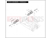 Harley-Davidson 2008 VRSC VRSCD NIGHT ROD  - VRSCD SHOCK ABSORBERS - HYDRAULIC