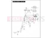 Harley-Davidson 2008 VRSC VRSCDXA NIGHT ROD SPECIAL W/ABS  - VRSCDXA 105 WIRING HARNESS - NON ABS (CONTINUED)