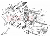 DUCATI Superbike 748 R Single-Seat REAR SHOCK ABSORBER » SWING ARM