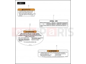 Harley-Davidson 2007 CVO/CUSTOM CVO DYNA  - FXDSE LABELS