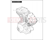 Harley-Davidson 2007 DYNA DYNA LOW RIDER  - FXDL ENGINE ASSEMBLY - TWIN CAM 96â¢